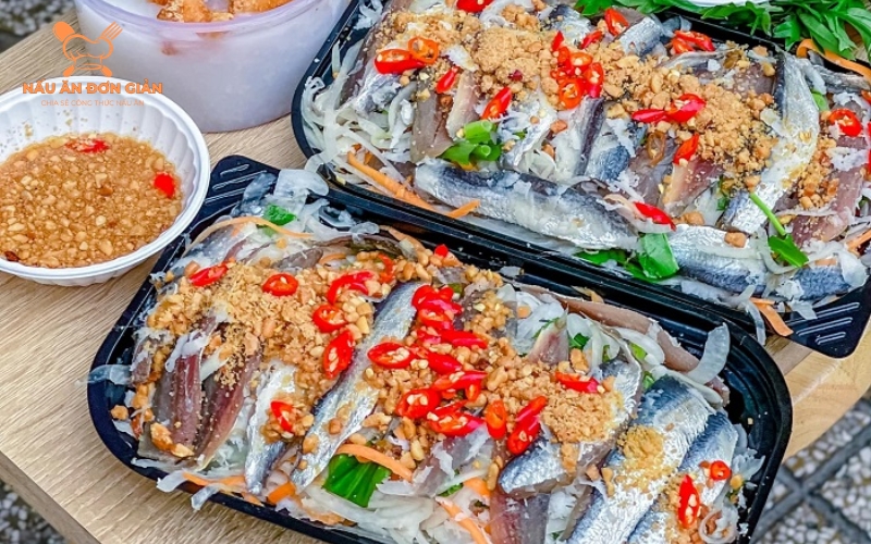 Gỏi cá trích – Đặc sản trứ danh đảo ngọc