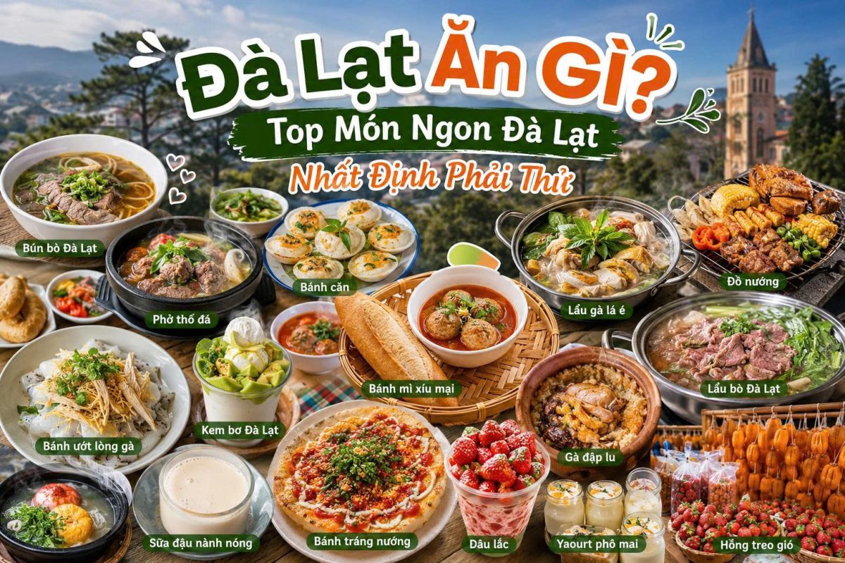Đà Lạt ăn gì